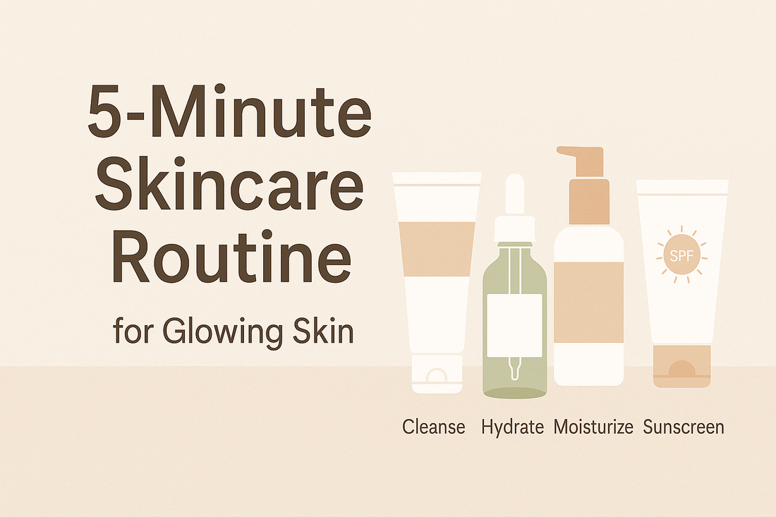 5-MINUTE SKINCARE ROUTINE – Even on Your Busiest Days