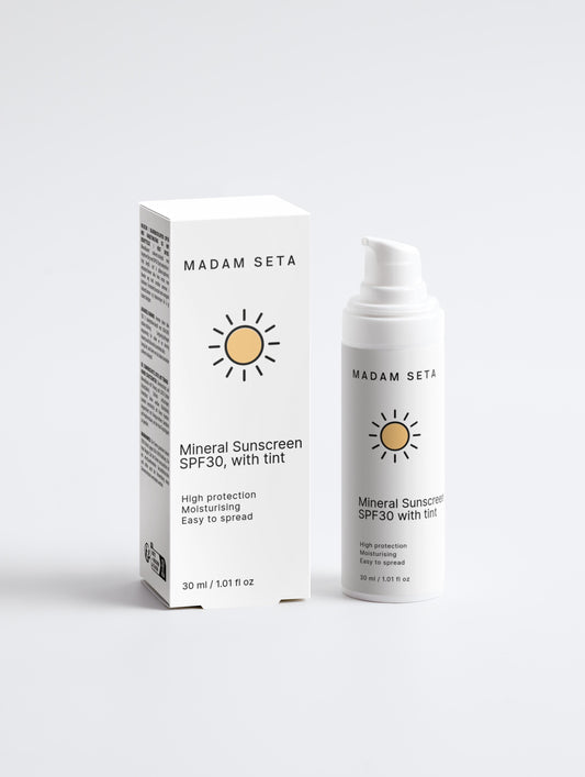 Mineral Sunscreen SPF30, with tint