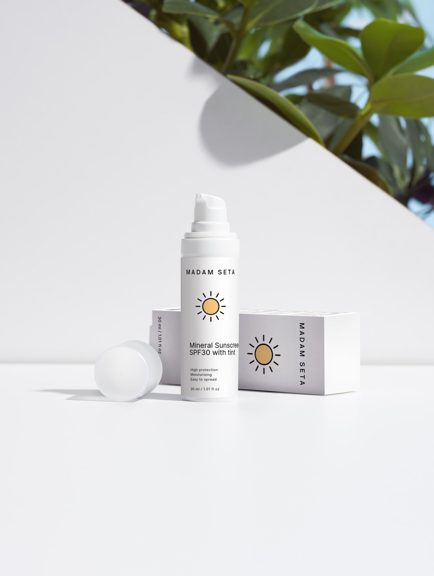 Mineral Sunscreen SPF30, with tint