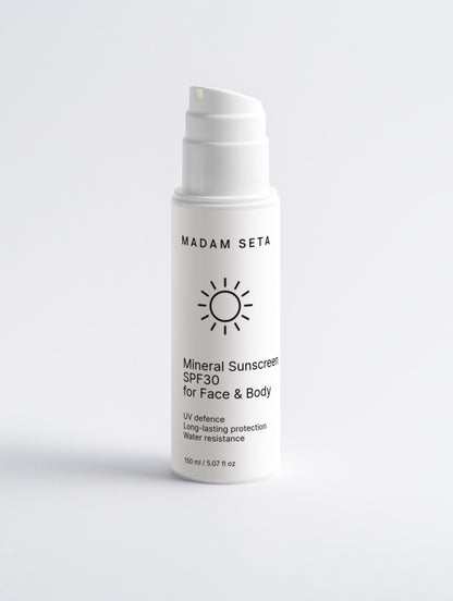 Mineral Sunscreen SPF30 for Face & Body
